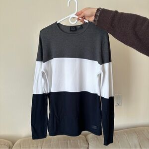 Armani Exchange Striped Sweater